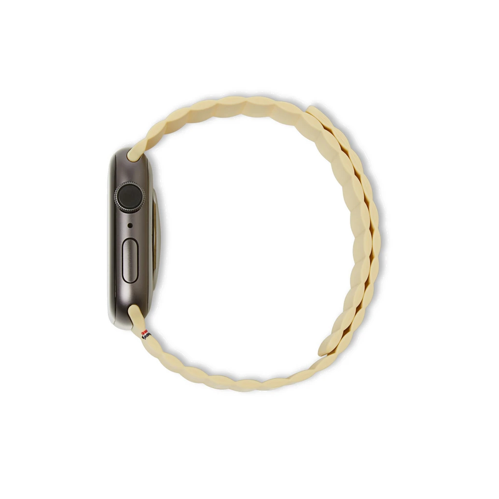  Ремешок Decoded Sillicone Magnetic Traction Strap для Apple Watch 6/SE/5/4 (44mm) силиликон,желтый